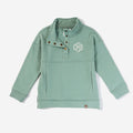 Monogrammed Kids Pullover | Sage