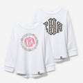 Personalized Kids Long Sleeve Shirt | White